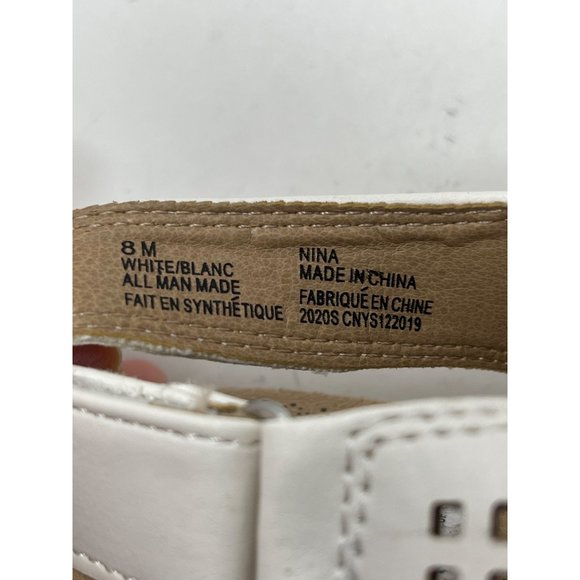 Earth Origins Nina Open Toe‎ Cork Wedge Sandal Women's Size 8M - Picture 6 of 6